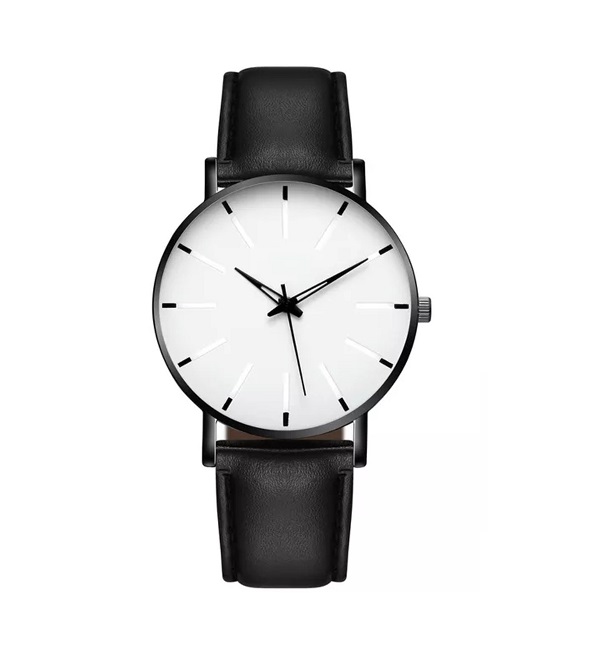 Elegantné pánske hodinky - čierne