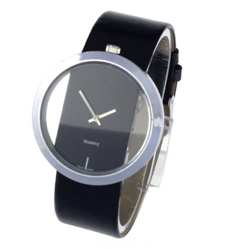 Elegantné dámske hodinky - Čierne